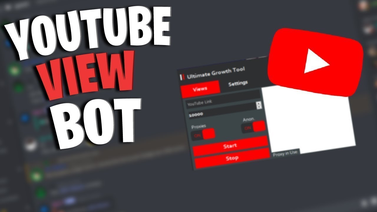 YTvBot Mass Youtube View